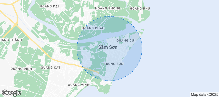 Sầm Sơn Airbnb map
